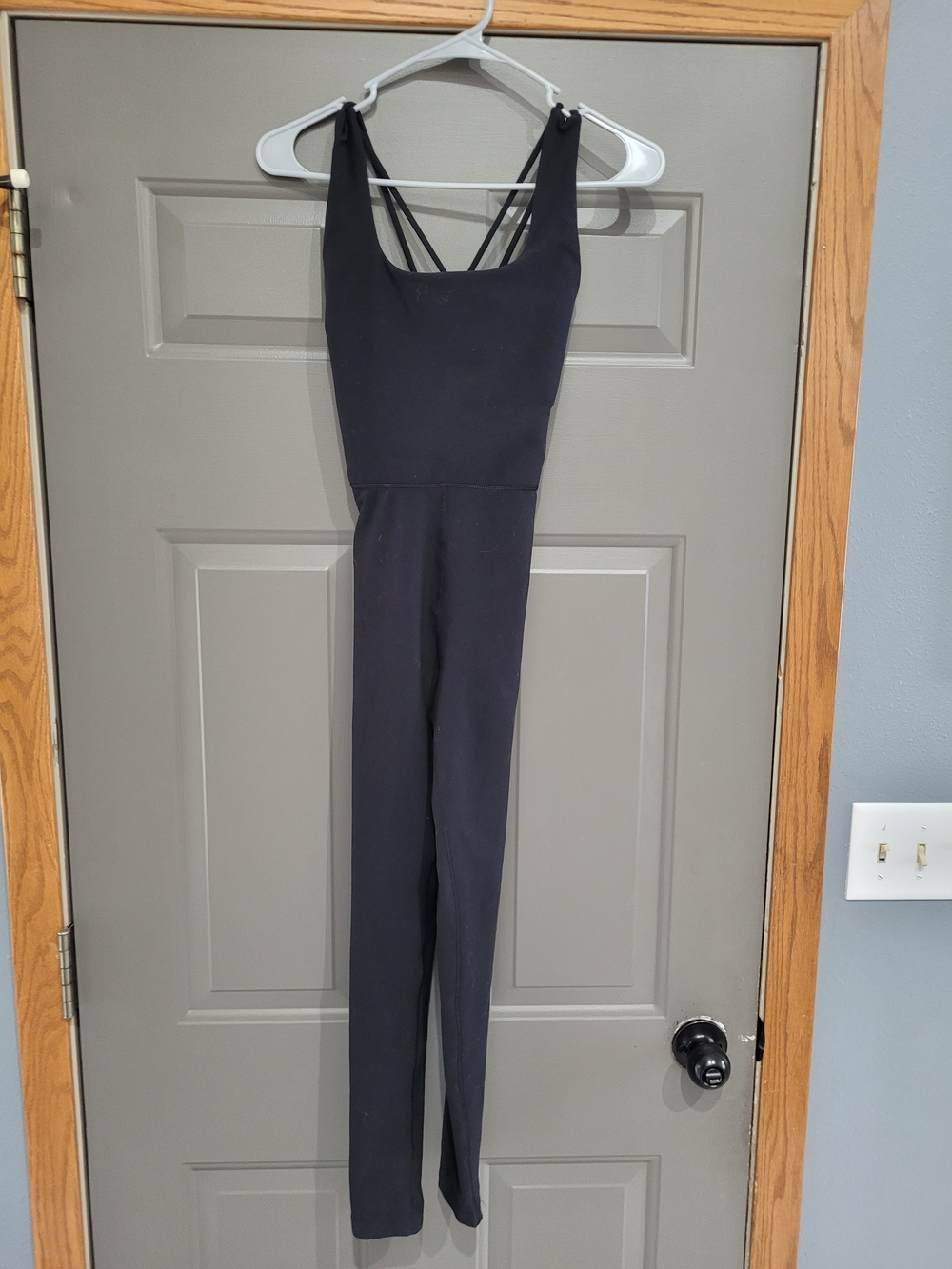 Calia Black Lustralux Bodysuit